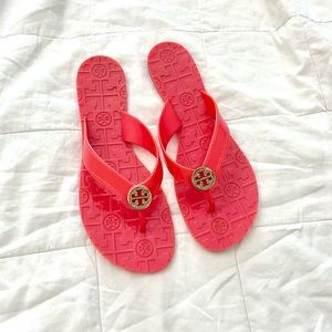 Tory Burch Thora Jelly Thong Sandals 8.5